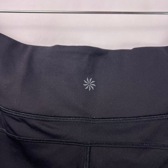 Athleta Distance Jogger Black Nylon Spandex Lightweight Zip Pocket Pants XL - Picture 8 of 15